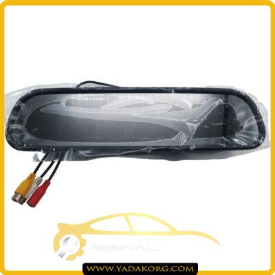 آینه مانیتور دار + دوربین دنده عقب پاناتک مدل P-R901