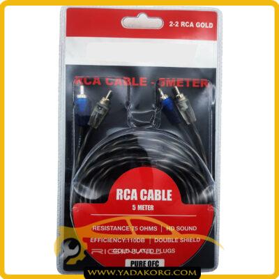 کابل آر سی (RCA) گلد سانی